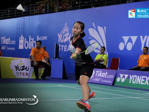 Vũ Thị Anh Thư vào vòng 2 giải Cầu lông Kaohsiung Masters 2023