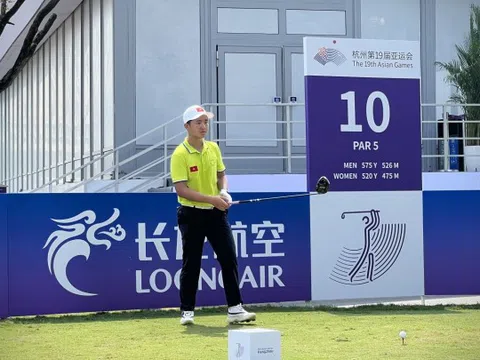 ASIAD 19: Bốn Golfer Việt Nam đạt điểm âm ngày mở màn