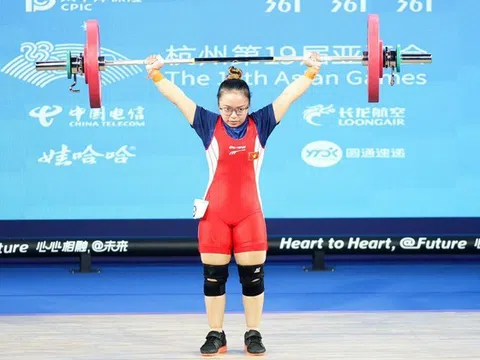 ASIAD 19: Khởi tranh môn Cử tạ