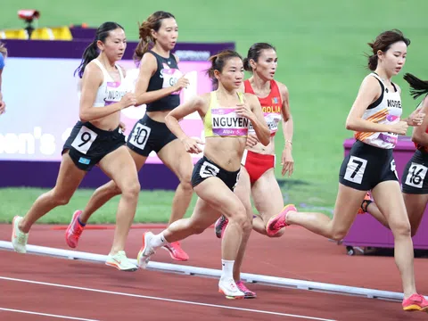 ASIAD 19: Nguyễn Thị Oanh xếp hạng 7 nội dung 1.500m nữ