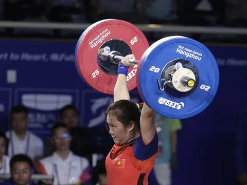 ASIAD 19: Cử tạ Việt Nam vẫn chưa có huy chương