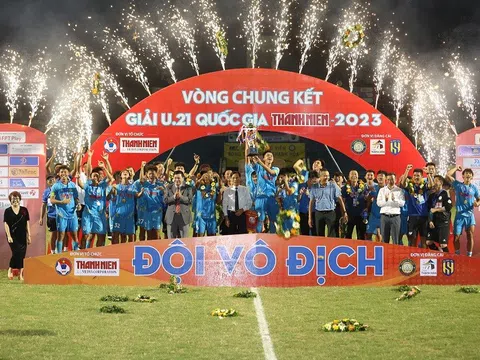 Giải Bóng đá U21 Quốc gia 2023: PVF-Công an Nhân dân giành chức vô địch lần đầu tiên