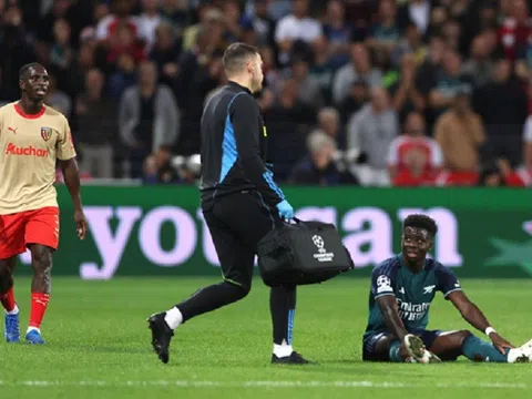 Arsenal trả giá đắt sau trận thua ngược Lens tại Champions League