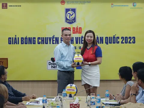 120 đội bóng dự giải Bóng chuyền Sinh viên toàn quốc 2023