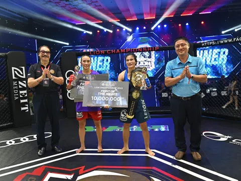 LION Championship 10: Thanh Trúc bảo vệ đai vô địch hạng 52kg