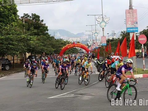 Giải Xe đạp phong trào tỉnh Hòa Bình mở rộng lần thứ II năm 2023 tranh Cup Việt - Pháp