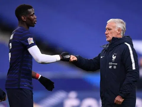 Ông Deschamps không đảm bảo tương lai của Paul Pogba ở tuyển Pháp