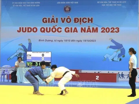 Khai mạc giải vô địch Judo quốc gia năm 2023