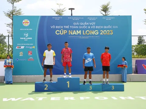 Giải Quần vợt vô địch trẻ toàn quốc - Cúp Nam Long năm 2023 kết thúc thành công tốt đẹp