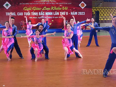 Giải Khiêu vũ trung, cao tuổi tỉnh Bắc Ninh lần thứ II