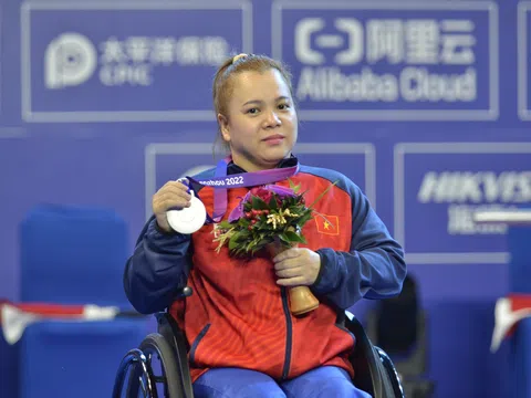 ASIAN Para Games 4: Đặng Thị Linh Phượng giành huy chương bạc đầu tiên cho Thể thao người khuyết tật Việt Nam