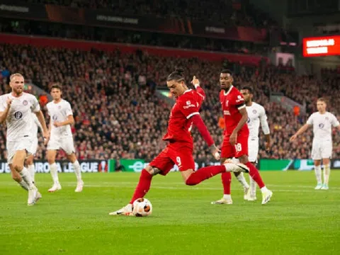 Lượt trận thứ ba vòng bảng Europa League: Liverpool thắng đậm đối thủ