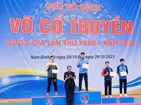 Thành phố Hồ Chí Minh chiến thắng áp đảo giải Võ cổ truyền quốc gia 2023