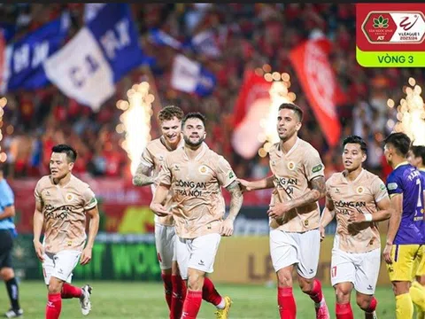 Vòng 3 V.League 2023-2024: Nam Định giữ ngôi đầu, Hà Nội FC chìm sâu khủng hoảng