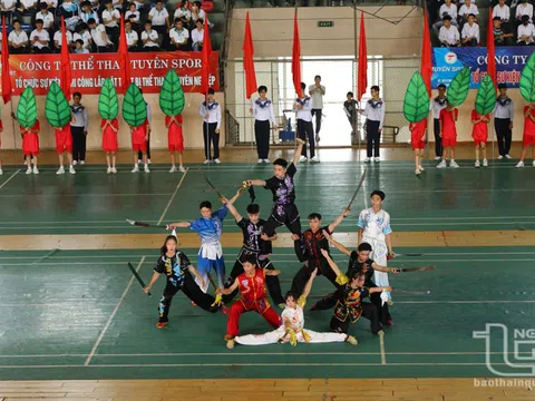 Hơn 3.000 vận động viên tranh tài Hội khỏe Phù Đổng tỉnh Thái Nguyên lần thứ XVIII