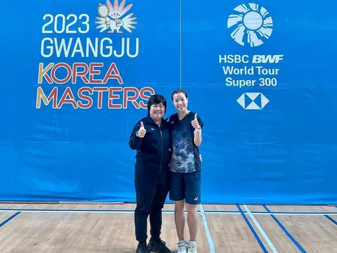 Giải Cầu lông Hàn Quốc Masters 2023: Nguyễn Thùy Linh thắng trận ra quân