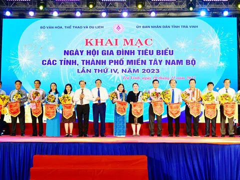 Khai mạc Ngày hội Gia đình tiêu biểu các tỉnh, thành phố miền Tây Nam Bộ lần thứ IV