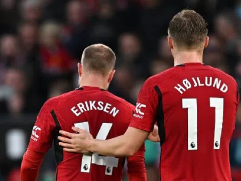 Man United đón tin vui từ Eriksen và Hojlund