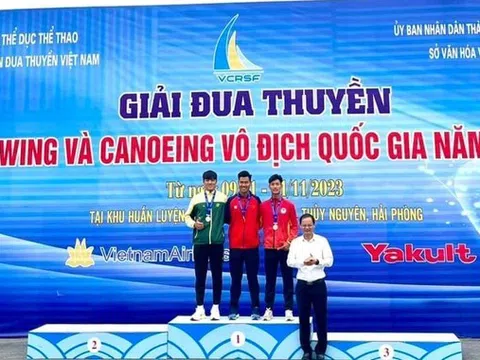 Giải Rowing vô địch quốc gia 2023: Thành phố Hồ Chí Minh dẫn đầu toàn đoàn