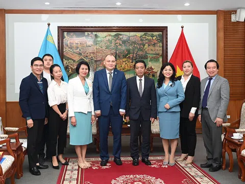 Việt Nam - Kazakhstan tăng cường hợp tác văn hóa, thể thao và du lịch