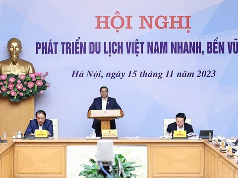 Thủ tướng chủ trì Hội nghị Phát triển Du lịch Việt Nam nhanh, bền vững