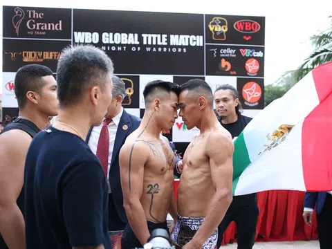 Sự kiện Boxing WBO Global Title Match: Trần Văn Thảo giáp mặt nảy lửa với cao thủ người Mexico