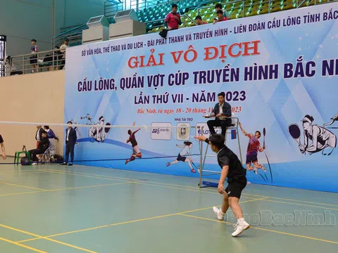 Giải vô địch Cầu lông, Quần vợt tranh cup Truyền hình Bắc Ninh lần thứ VII