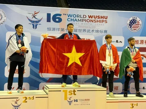 Giải Wushu vô địch thế giới 2023: Việt Nam xếp thứ hai toàn đoàn