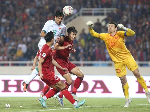 Vòng loại thứ hai World Cup 2026 khu vực châu Á: Thua tiếc nuối Iraq, tuyển Việt Nam vẫn rộng cửa đi tiếp