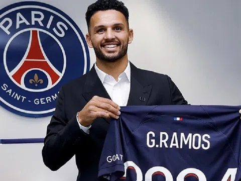 Paris Saint-Germain sớm kích hoạt điều khoản mua đứt Goncalo Ramos