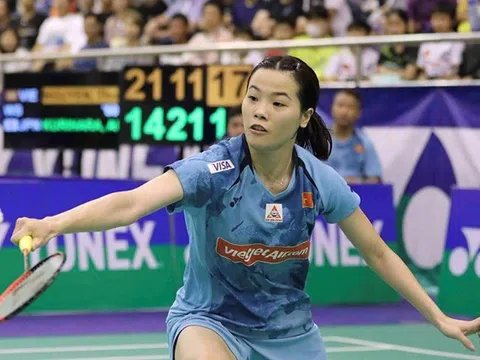 Giải Cầu lông LI-NING China Masters 2023: Thùy Linh dừng chân ở tứ kết