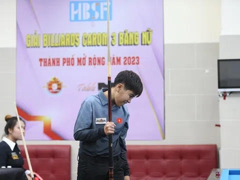 Nguyễn Thị Bích Trâm vô địch giải Billiards Carom 3 băng nữ TP.HCM mở rộng 2023