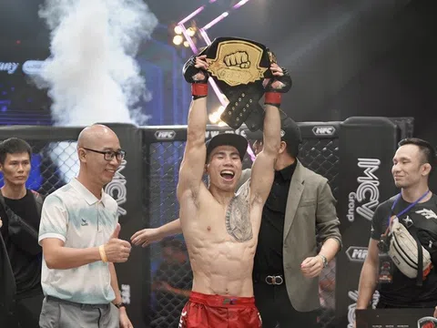 Phạm Văn Nam giành đai vô địch “Master Of Fights Championship 2023”