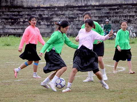 60 vận động viên tranh tài giải Bóng đá nữ - "Về miền đất Ngọc” Lục Yên năm 2023