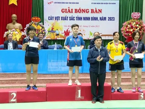 Giải Bóng bàn các cây vợt xuất sắc tỉnh Ninh Bình năm 2023
