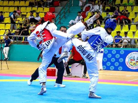 Gần 300 võ sỹ tham dự giải vô địch Taekwondo vận động viên xuất sắc Quốc gia 2023