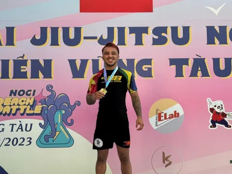 Filipe Negochadle vô địch giải Brazilian Ju-jitsu