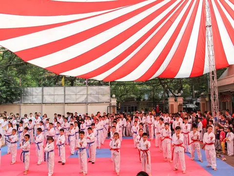 Hơn 1.000 vận động viên tham dự Festival Taekwondo Hà Nội mở rộng lần thứ nhất