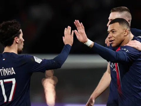 Sau vòng 17 Ligue 1: Paris Saint-Germain vô địch lượt đi trong ngày Kylian Mbappe tỏa sáng