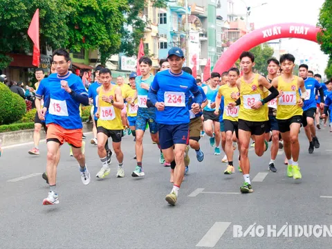 Giải Việt dã Báo Hải Dương lần thứ 30 và Lễ phát động "Ngày chạy Olympic vì sức khỏe toàn dân"