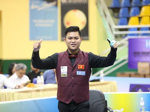 Giải vô địch Billiards Carom 3 băng HBSF năm 2023: Nguyễn Trần Thanh Tự lên ngôi vô địch