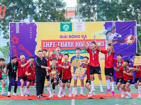 Giải Bóng đá các trường THPT Thanh Hóa lần thứ VII: Trường THPT Chu Văn An vô địch