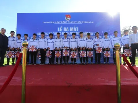 Ra mắt Câu lạc bộ Bóng đá Thanh Thiếu nhi Gia Lai