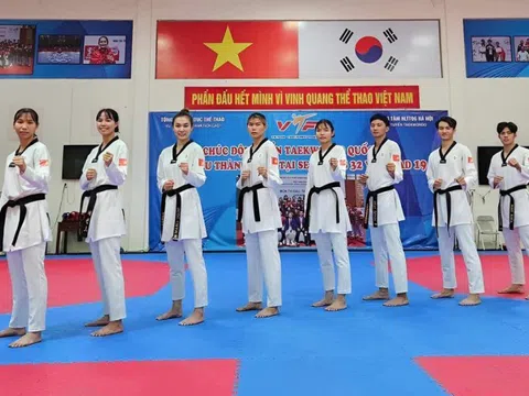 Đội tuyển Taekwondo Việt Nam đi tập huấn tại Hàn Quốc xuyên Tết