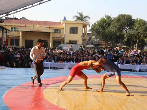 Huyện Gia Bình thế mạnh phát triển môn Vật 