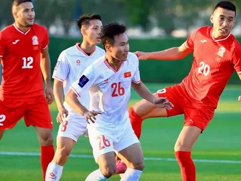Việt Nam để thua Kyrgyzstan trước thềm ASIAN Cup 2023