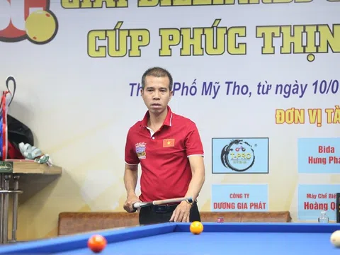 Ngày 2 giải Billiards Carom 3 Băng Cúp Phúc Thịnh Table 2024: Trần Quyết Chiến bị loại sốc dù dẫn đầu giải “Best Game”