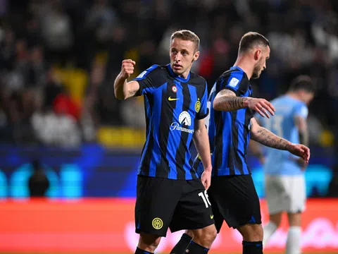 Inter Milan gặp Napoli trong trận chung kết Siêu Cúp Italia