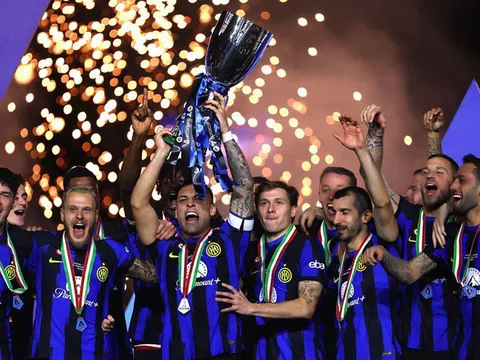 Inter Milan 3 lần liên tiếp vô địch Siêu Cúp Italia