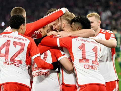 Đá bù vòng 13 Bundesliga: Bayern Munich giành trọn 3 điểm